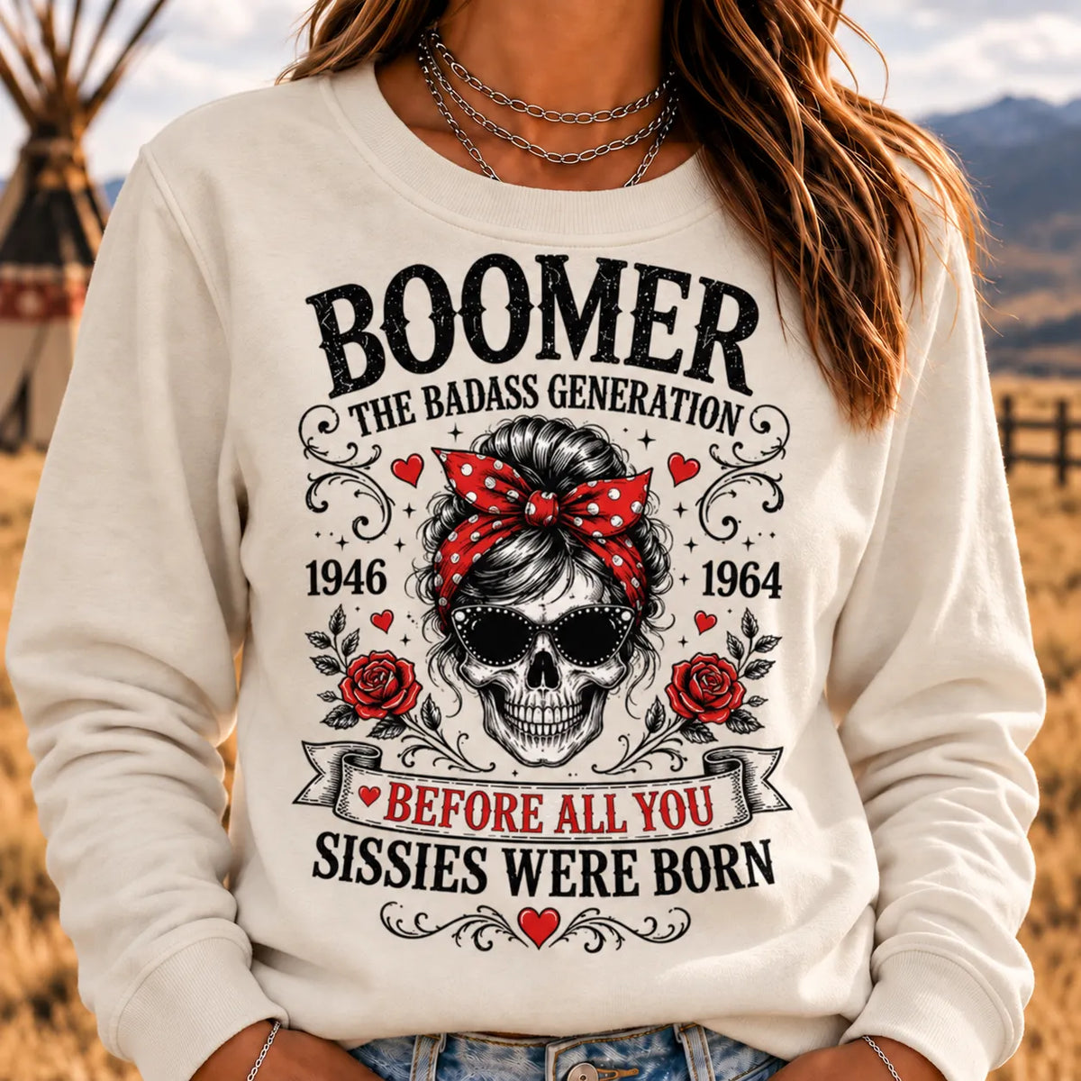 The Badass Generation – Before All You Sissies Were Born Sweatshirts