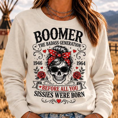 The Badass Generation – Before All You Sissies Were Born Sweatshirts