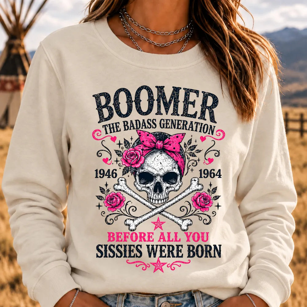 "The Badass Generation – Before All You Sissies Were Born" Sweatshirts