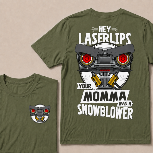 Short Circuit Shirt, Hey Laser Lip Your Mama Was A Snowblower Tee, Classic 80s Movie T-Shirt, Gift For Her