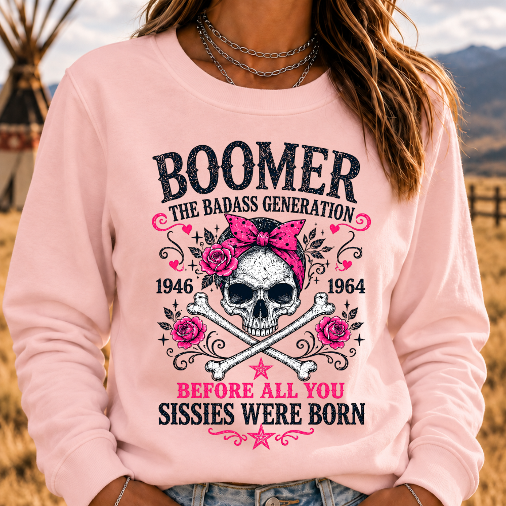 "The Badass Generation – Before All You Sissies Were Born" Sweatshirts