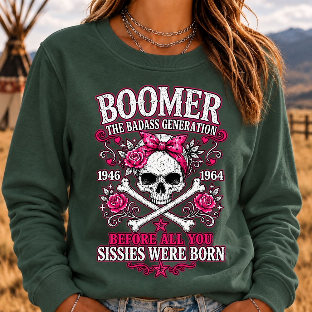 "The Badass Generation – Before All You Sissies Were Born" Sweatshirts