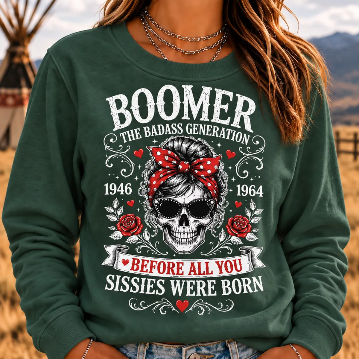 The Badass Generation – Before All You Sissies Were Born Sweatshirts