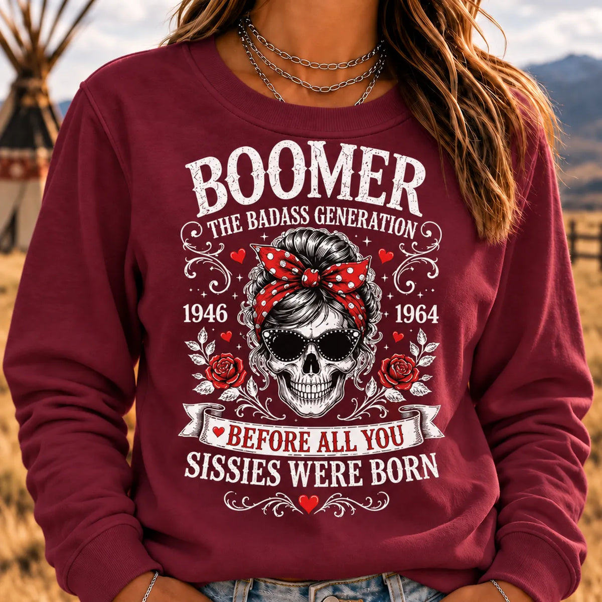 The Badass Generation – Before All You Sissies Were Born Sweatshirts