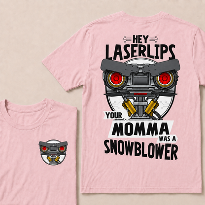 Short Circuit Shirt, Hey Laser Lip Your Mama Was A Snowblower Tee, Classic 80s Movie T-Shirt, Gift For Her
